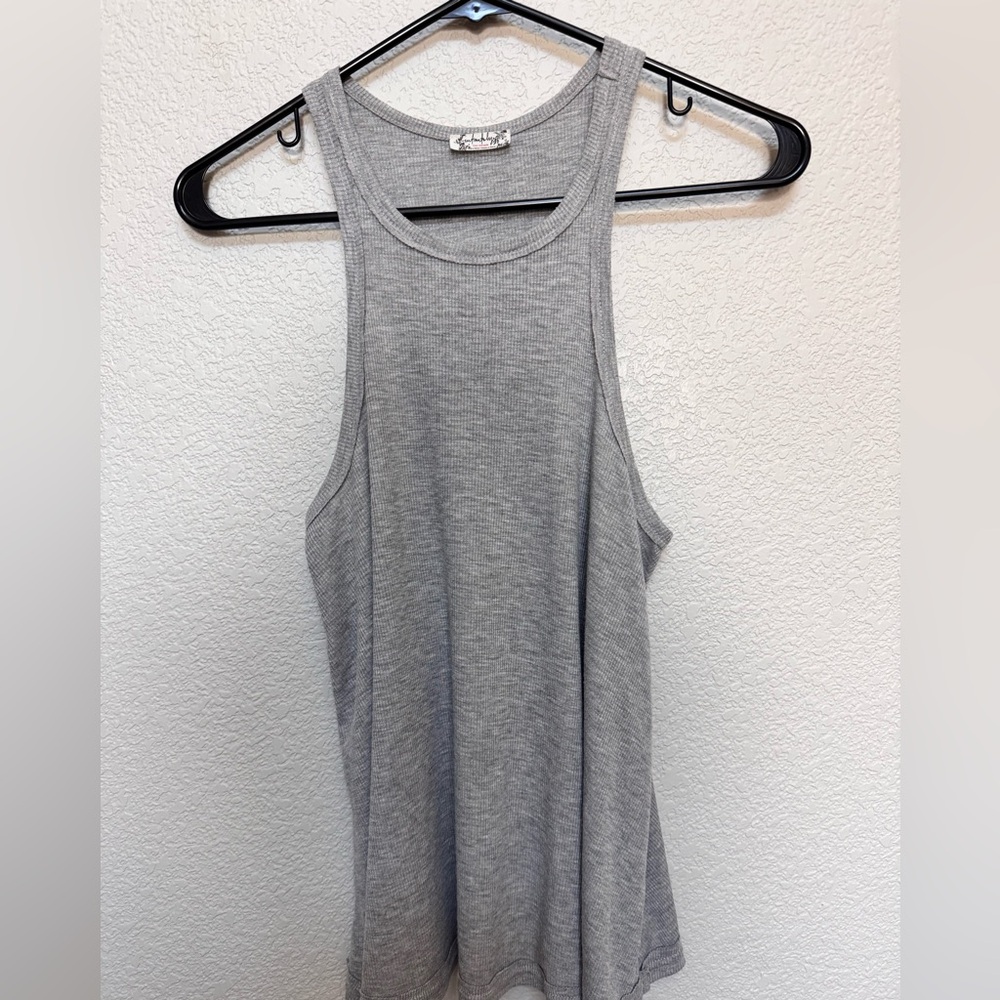 Free People Intimately Free Grey Tank Women’s S